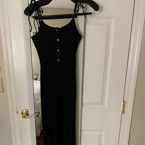 Ribbed beach jumpsuit